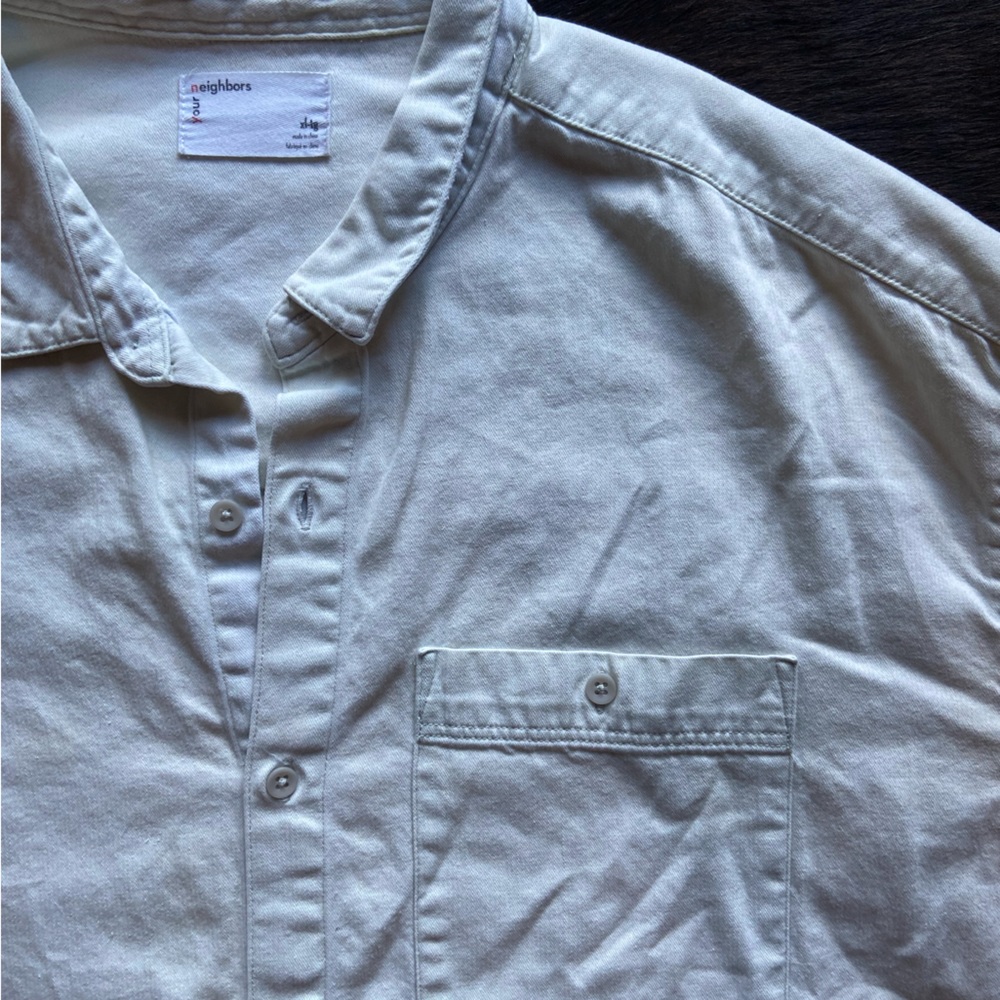 White Button-down Shirt - Picture 2 of 4
